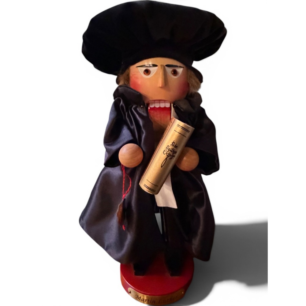 Steinbach Martin Luther Nutcracker S1657 Handmade Germany Wood Original Tag 17in